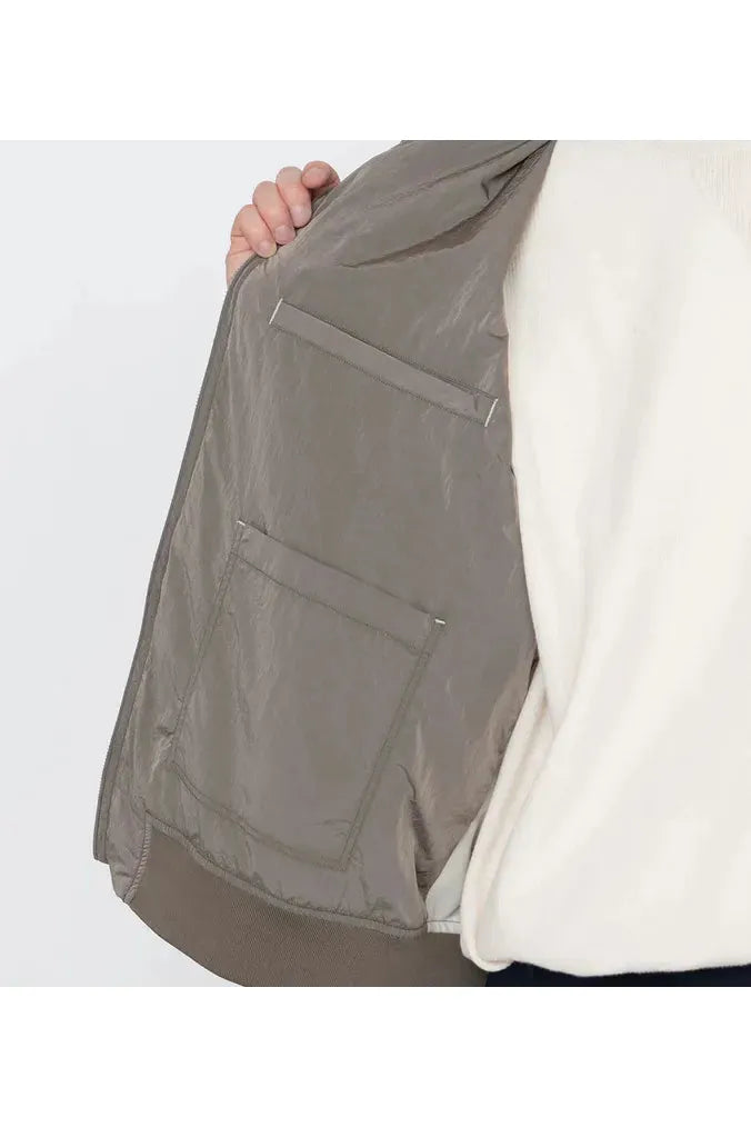 Zip Up Wind Vest - Navy - DUNE + SALT