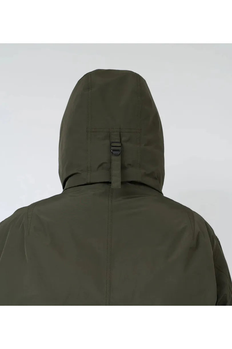 GORE-TEX Long Down Coat - Navy - DUNE + SALT
