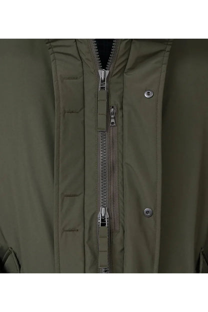 GORE-TEX Long Down Coat - Navy - DUNE + SALT