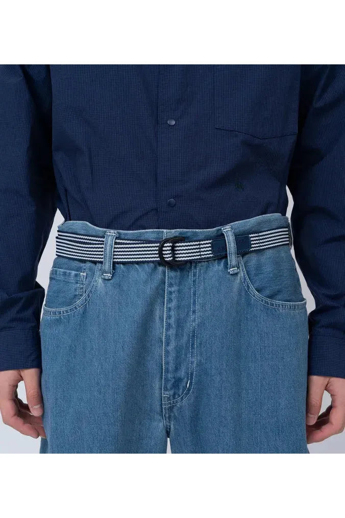 Stripe Tech Belt - Navy - DUNE + SALT