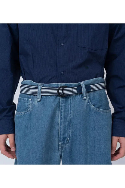Stripe Tech Belt - Navy - DUNE + SALT