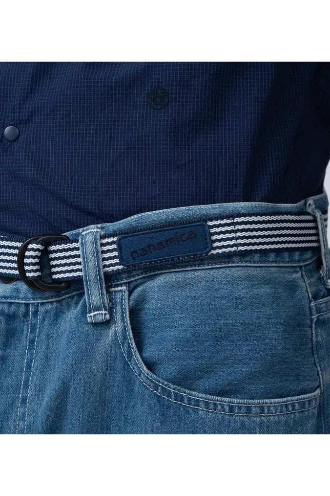 Stripe Tech Belt - Navy - DUNE + SALT