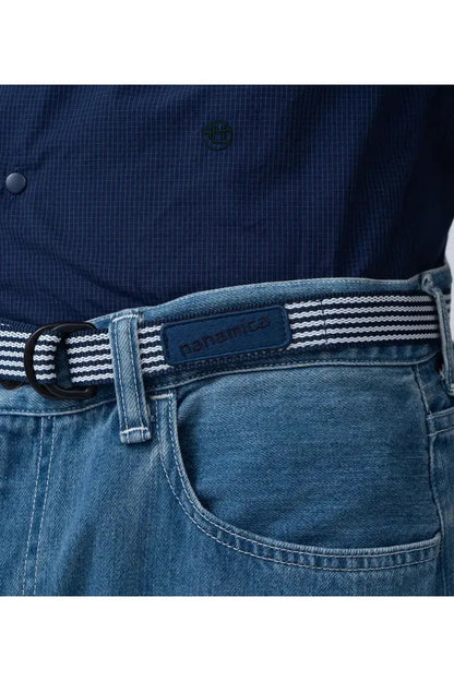 Stripe Tech Belt - Navy - DUNE + SALT