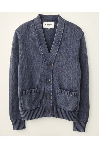 Acid Wash Cardigan - Midnight - DUNE + SALT