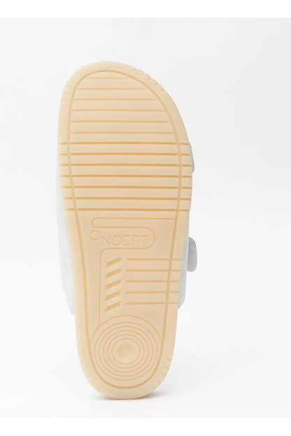 Savannah Hydro-Suede Slide - Ice - DUNE + SALT