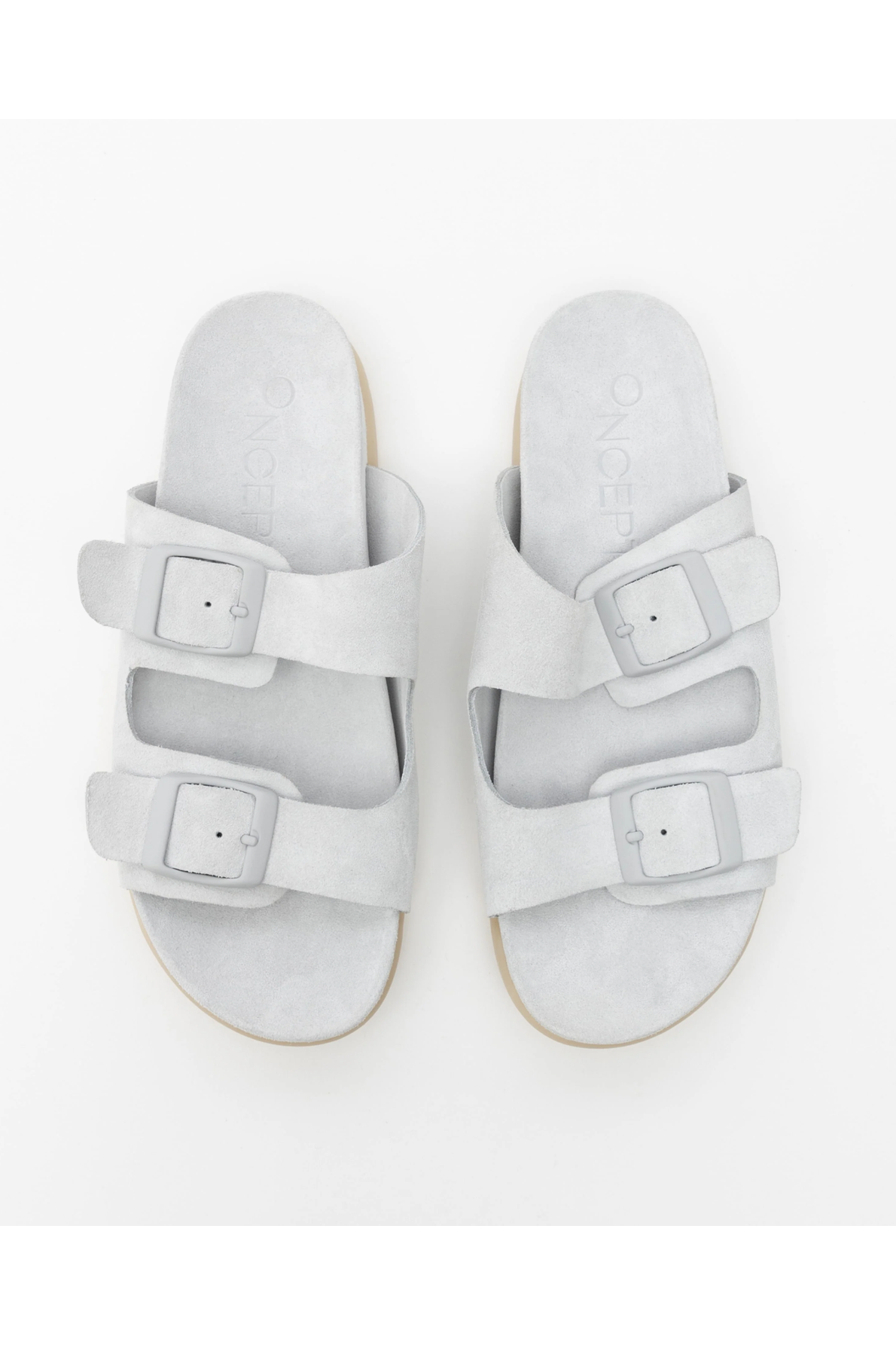 Savannah Hydro-Suede Slide - Ice - DUNE + SALT