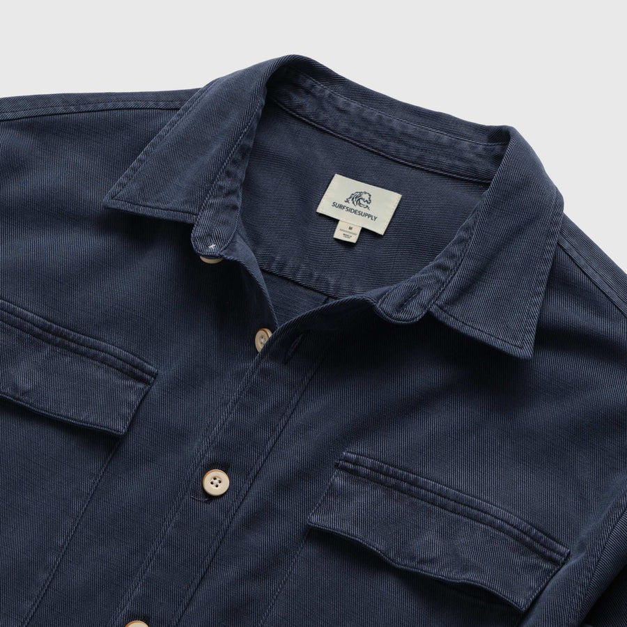 Scout Shirt Jacket - Navy - DUNE + SALT