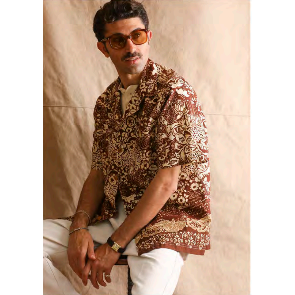 Miami Camp Shirt - Medium Brown - DUNE + SALT