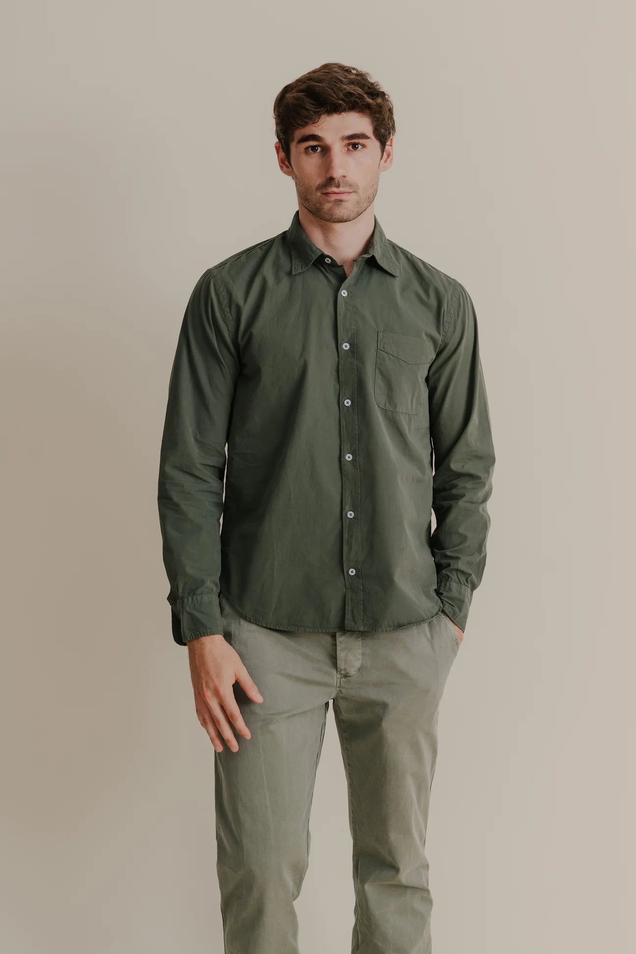 Poplin Standard Shirt - White - DUNE + SALT