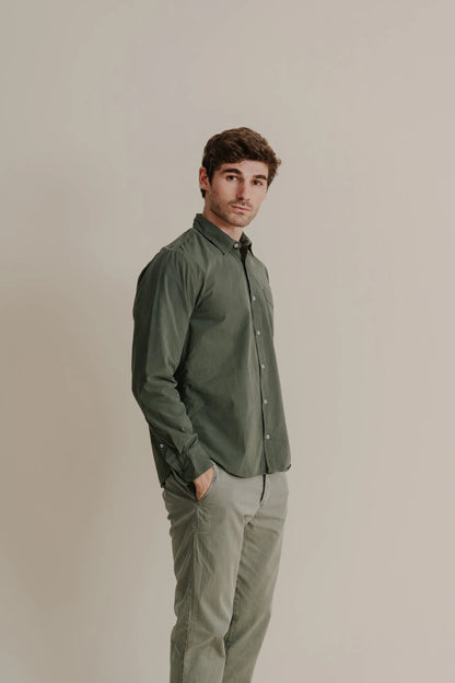 Poplin Standard Shirt - White - DUNE + SALT