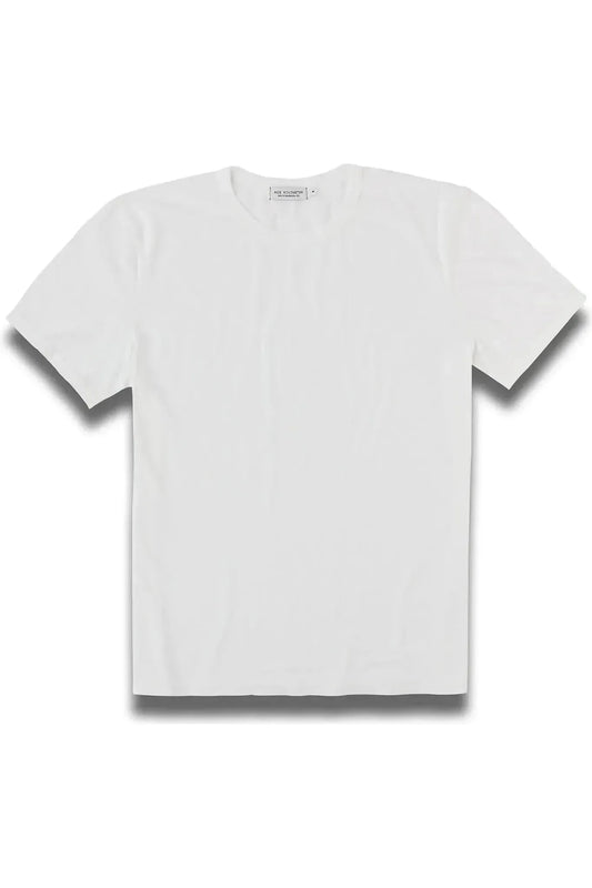 Supima SS Crewneck Tee - Chalk - DUNE + SALT