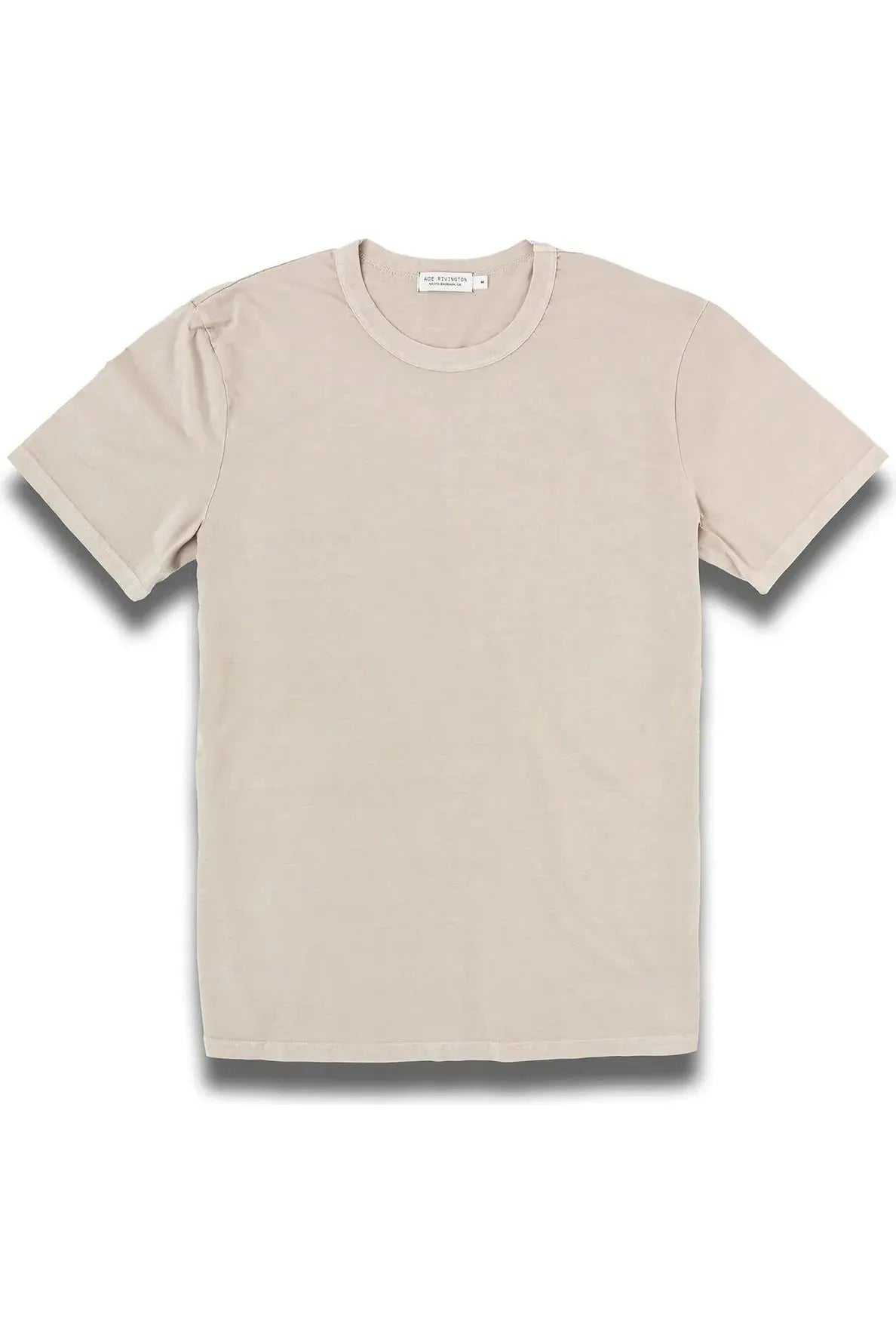 Supima SS Crewneck Tee - Sand - DUNE + SALT