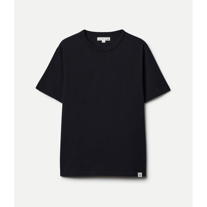 Merz B. Schwanen Classic Cotton Jersey T-Shirt - Black Black