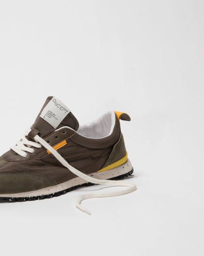 Tokyo Nylon/Suede Sneaker - Alpine - DUNE + SALT
