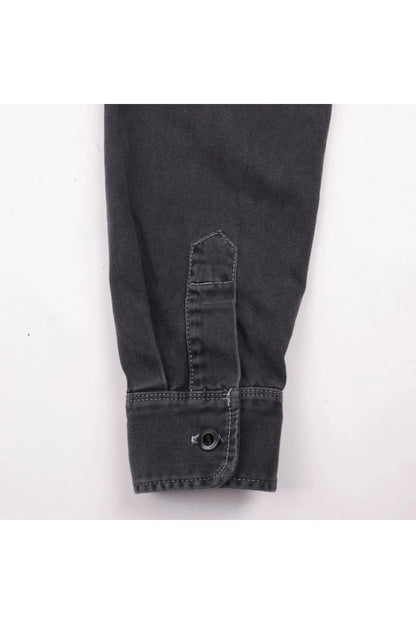 Utility Twill Shirt - Charcoal - DUNE + SALT