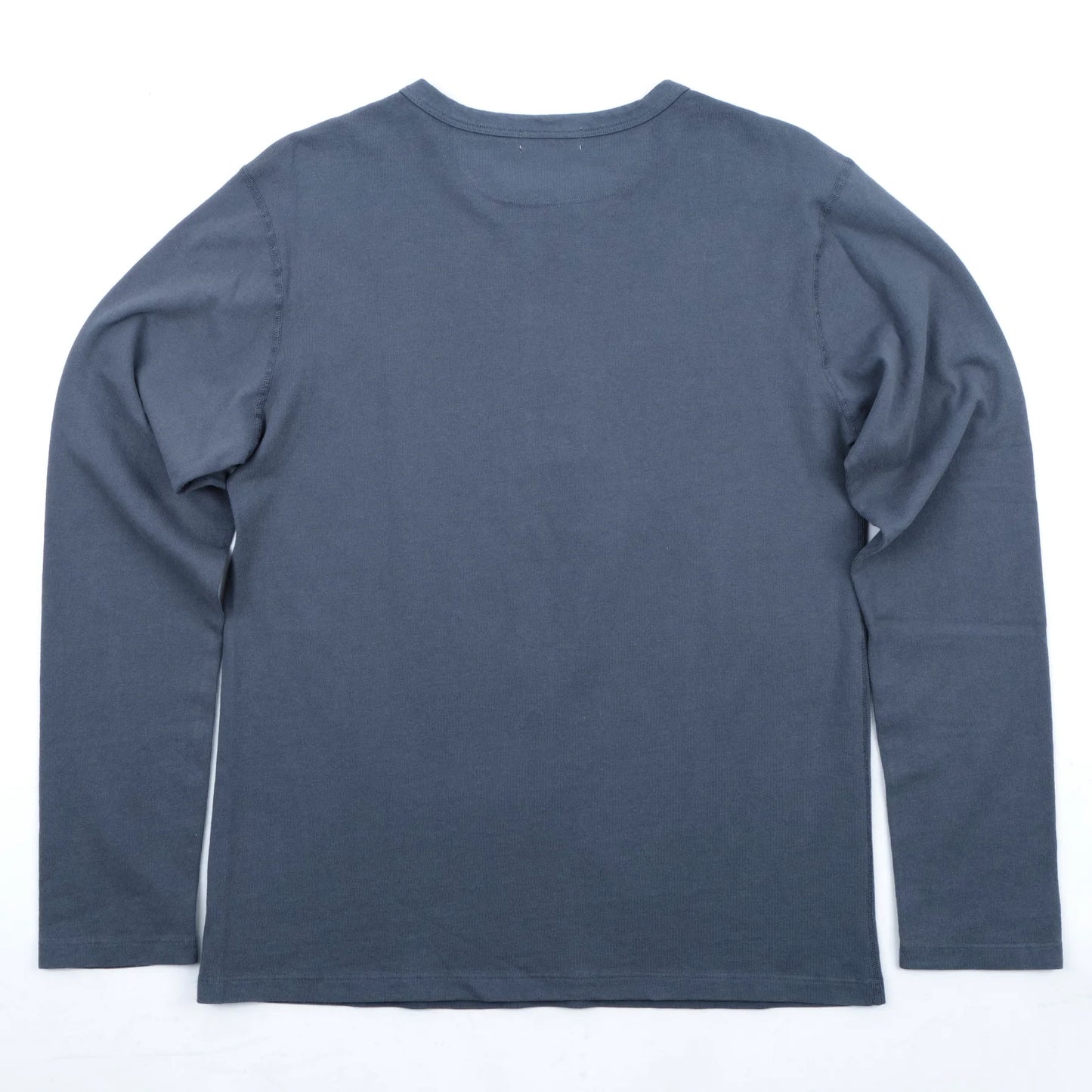 13 Ounce L/S Henley - Faded Blue - DUNE + SALT