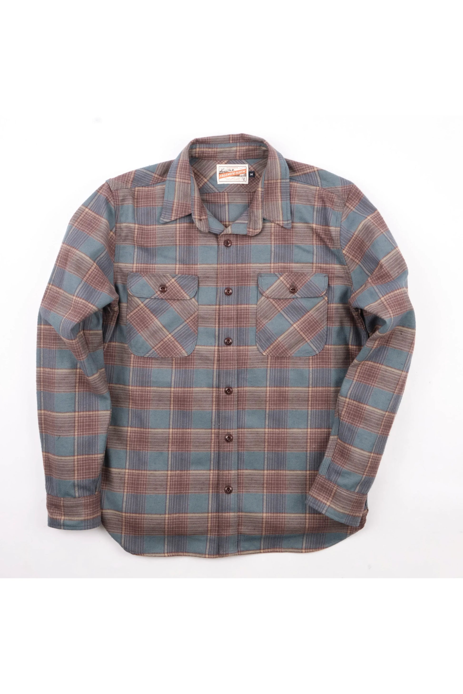Jepson Plaid Shirt - Dusty Blue - DUNE + SALT