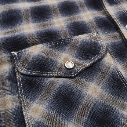 Bodie Navy Shadow Plaid