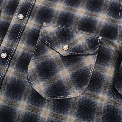 Bodie Navy Shadow Plaid