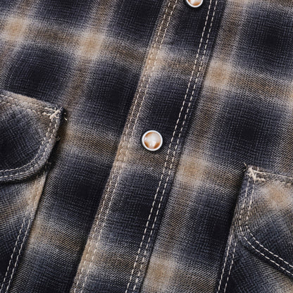 Bodie Navy Shadow Plaid