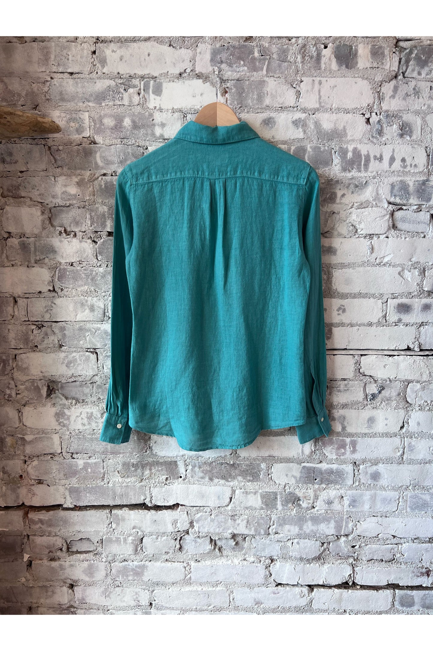 Coraz Linen Shirt - Lagoon - DUNE + SALT