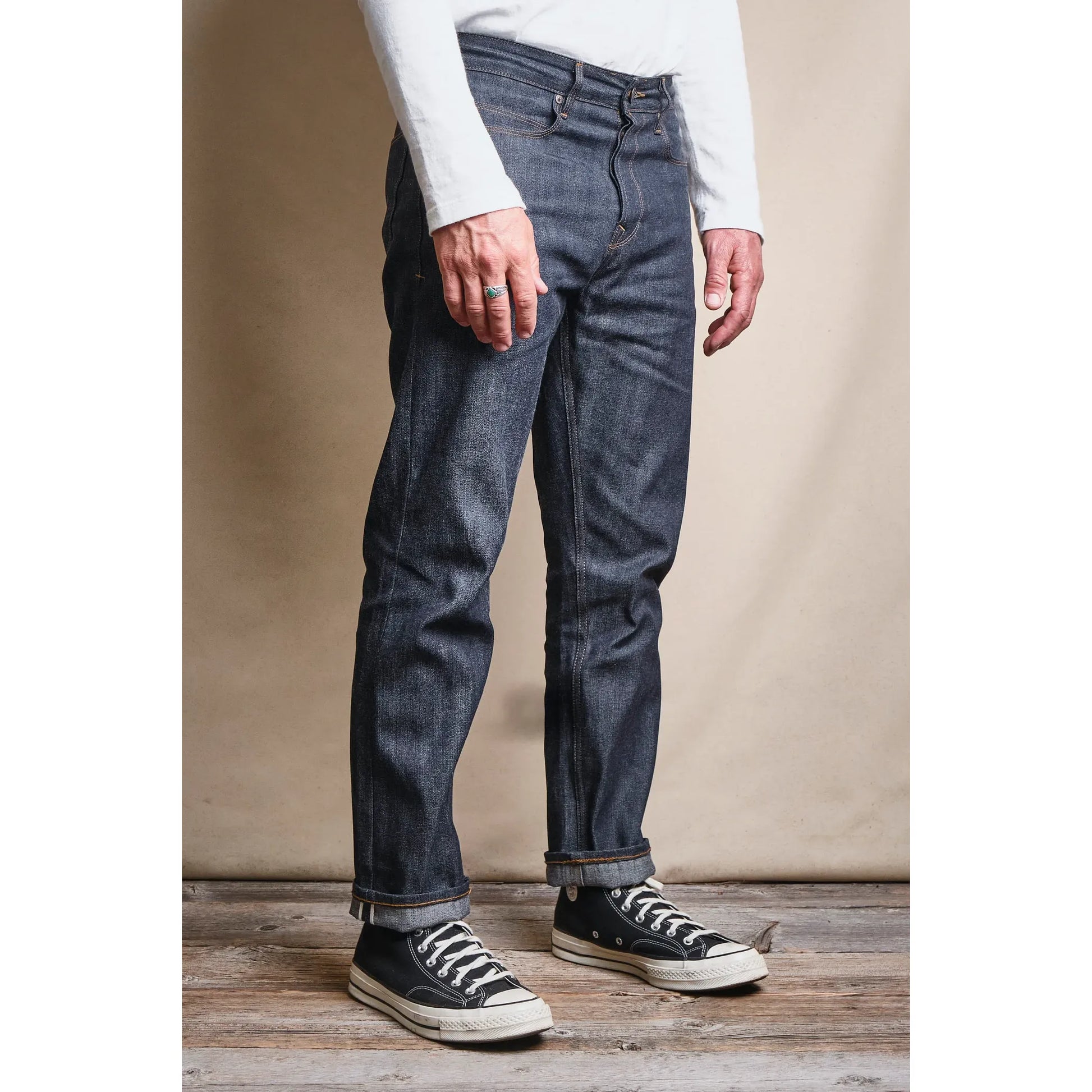 Portola 1900s Classic Taper 11 Oz Denim - DUNE + SALT