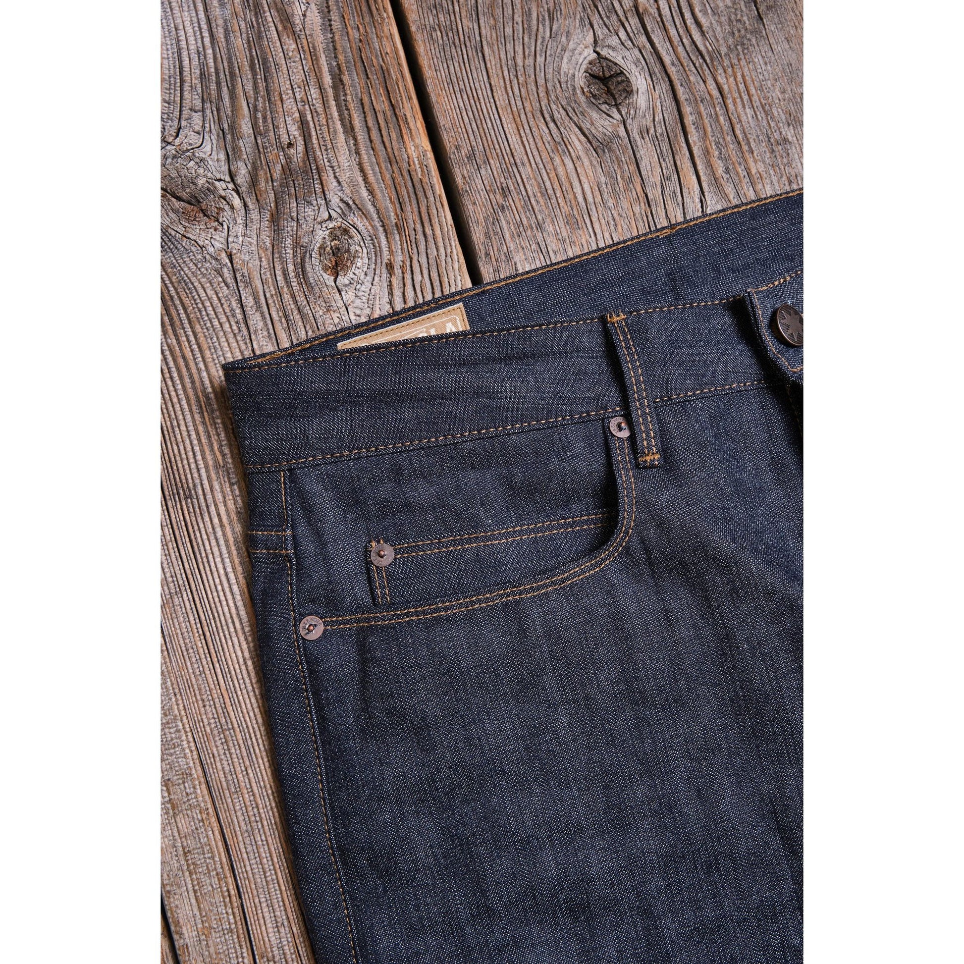 Portola 1900s Classic Taper 11 Oz Denim - DUNE + SALT