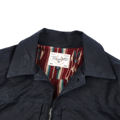 Faro 10 Ounce Waxed Jacket - Black