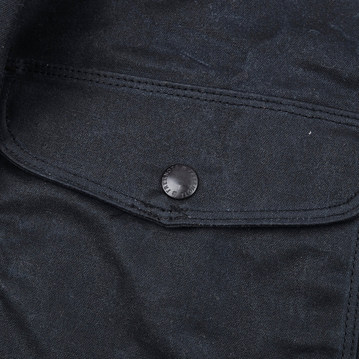 Faro 10 Ounce Waxed Jacket - Black