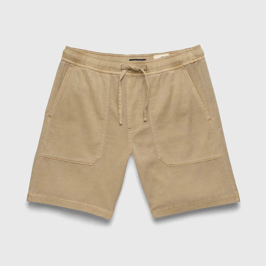 Tyler Washed Utility Short - Chinchilla - DUNE + SALT