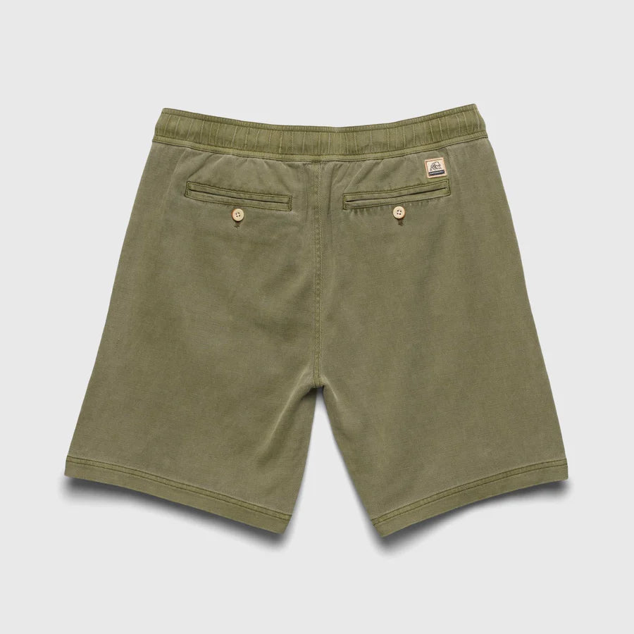 Tyler Washed Utility Short - Lichen Green - DUNE + SALT