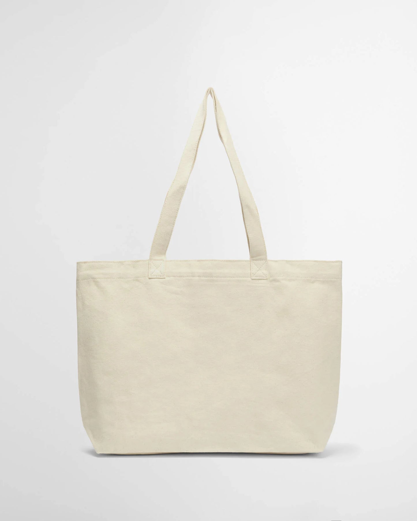 Script Tote Bag - Beige/Red Logo - DUNE + SALT