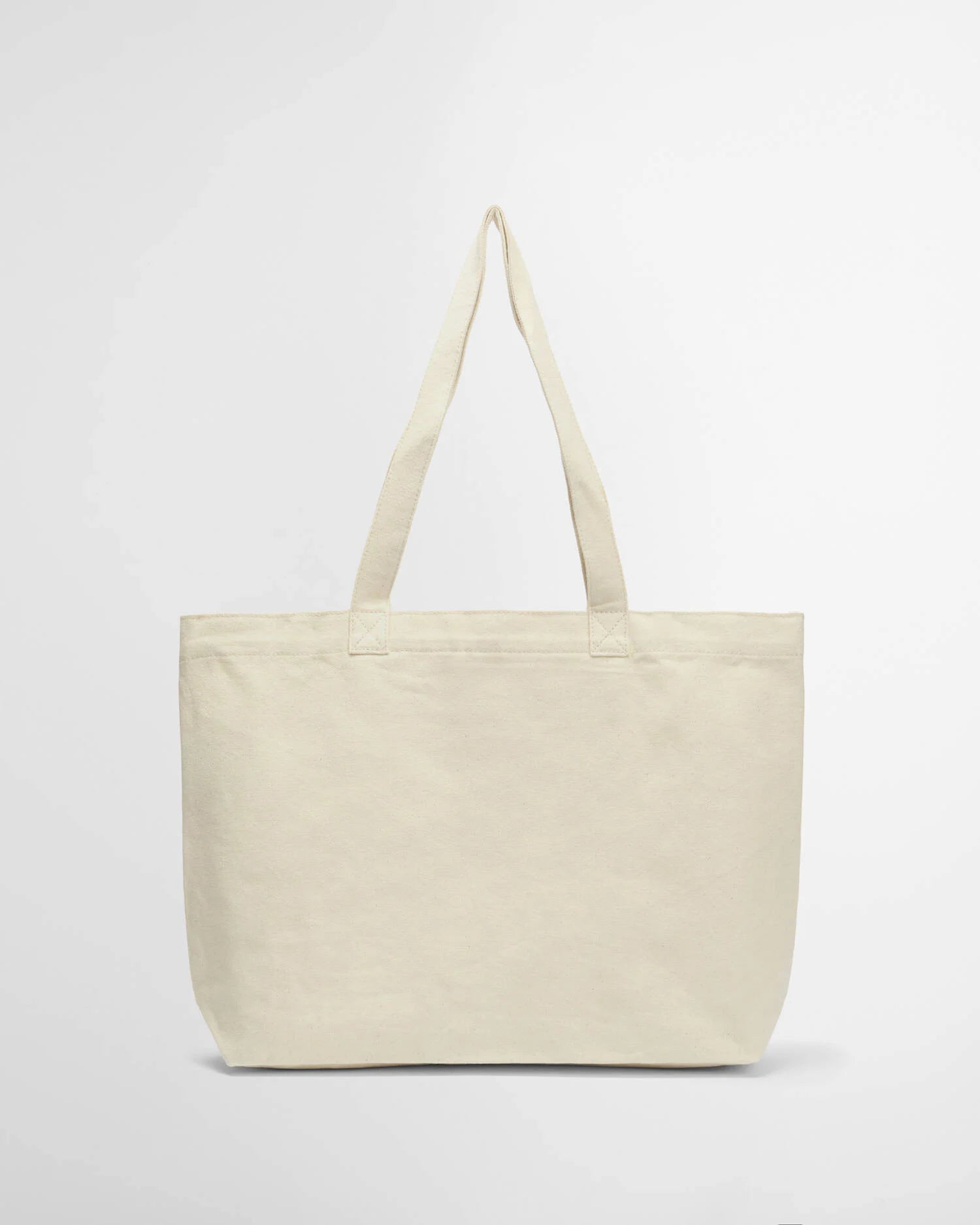 Script Tote Bag - Beige/Red Logo - DUNE + SALT