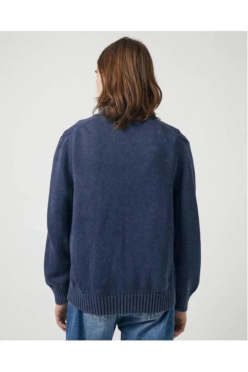 Acid Wash Cardigan - Midnight - DUNE + SALT