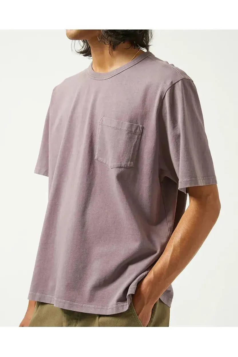 Garment Dyed Tee - Violet - DUNE + SALT