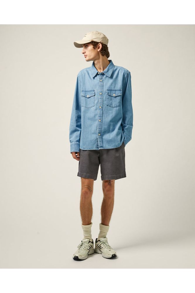 Denim Shirt LS - Light indigo - DUNE + SALT