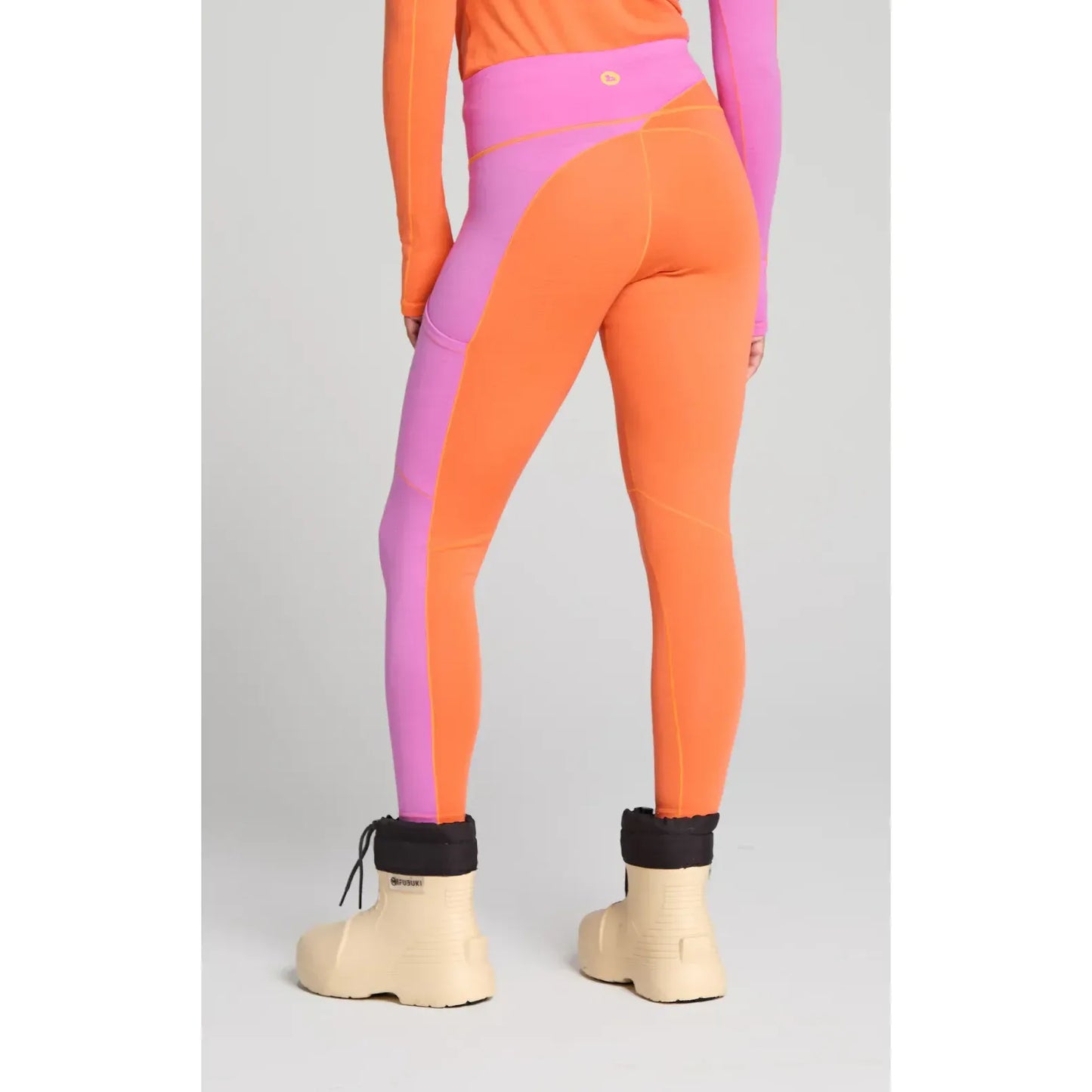Wool Sculpt Merino Baselayer Legging - Spicy - DUNE + SALT