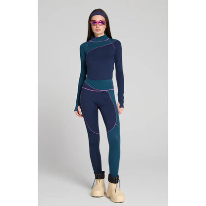 Wool Sculpt Merino Baselayer Legging - Slushi - DUNE + SALT