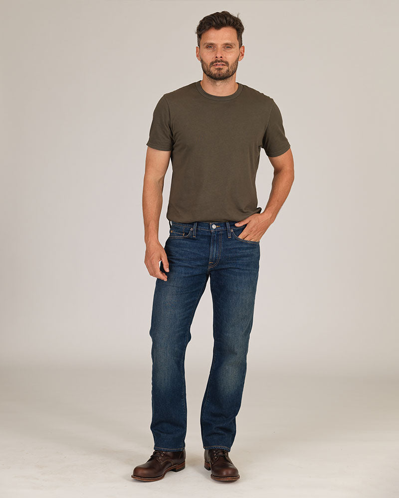 Men's Ace Rivington Harlan Straight Comfort 12oz jeans in Dirty Classic wash