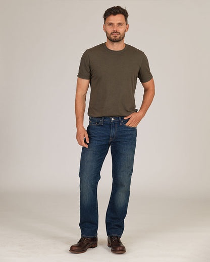 Men's Ace Rivington Harlan Straight Comfort 12oz jeans in Dirty Classic wash