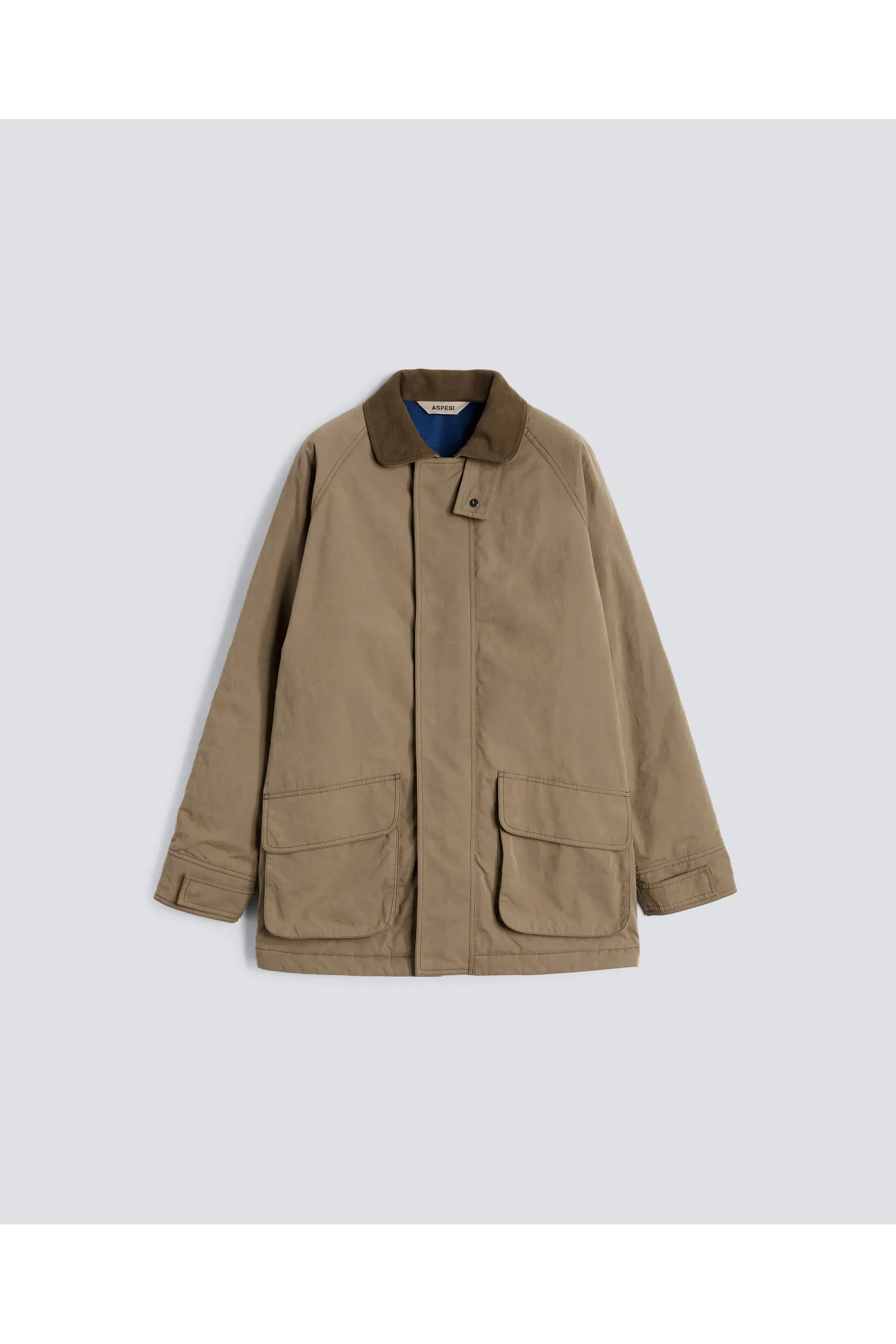 Schaefer Canvas Car-Coat - Dove Grey - DUNE + SALT