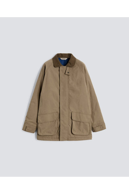 Schaefer Canvas Car-Coat - Dove Grey - DUNE + SALT
