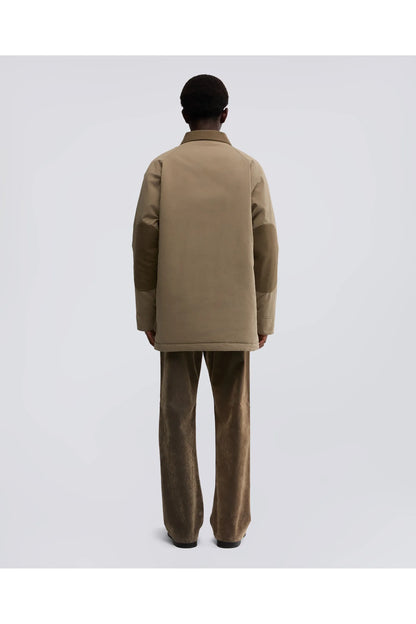 Schaefer Canvas Car-Coat - Dove Grey - DUNE + SALT