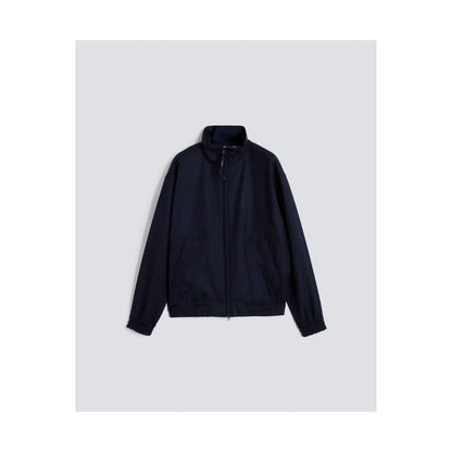Stanton Wool Twill Jacket - Navy - DUNE + SALT