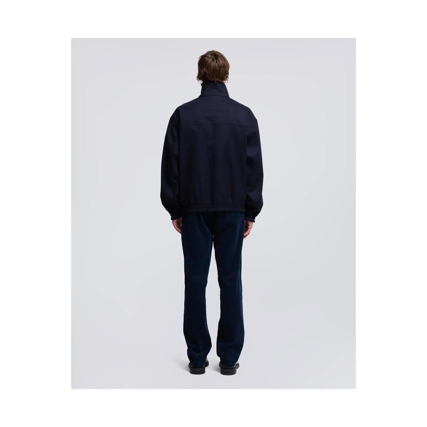 Stanton Wool Twill Jacket - Navy - DUNE + SALT