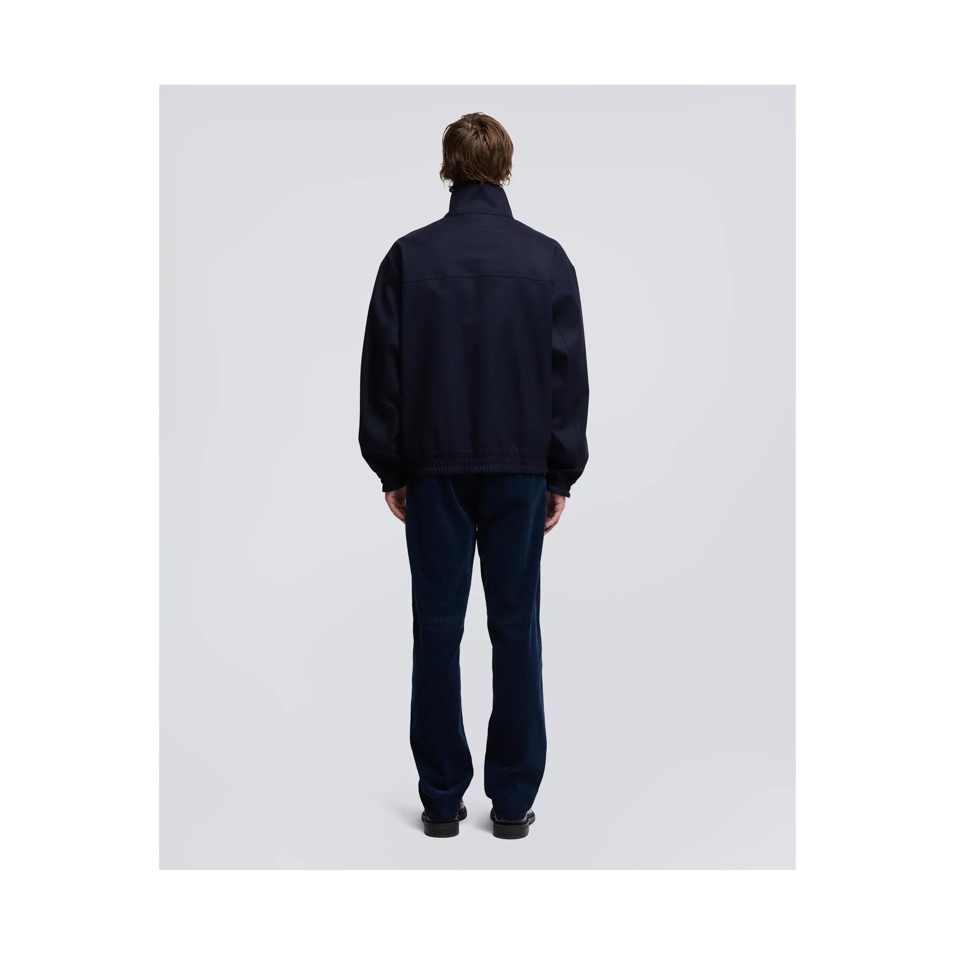 Stanton Wool Twill Jacket - Navy - DUNE + SALT