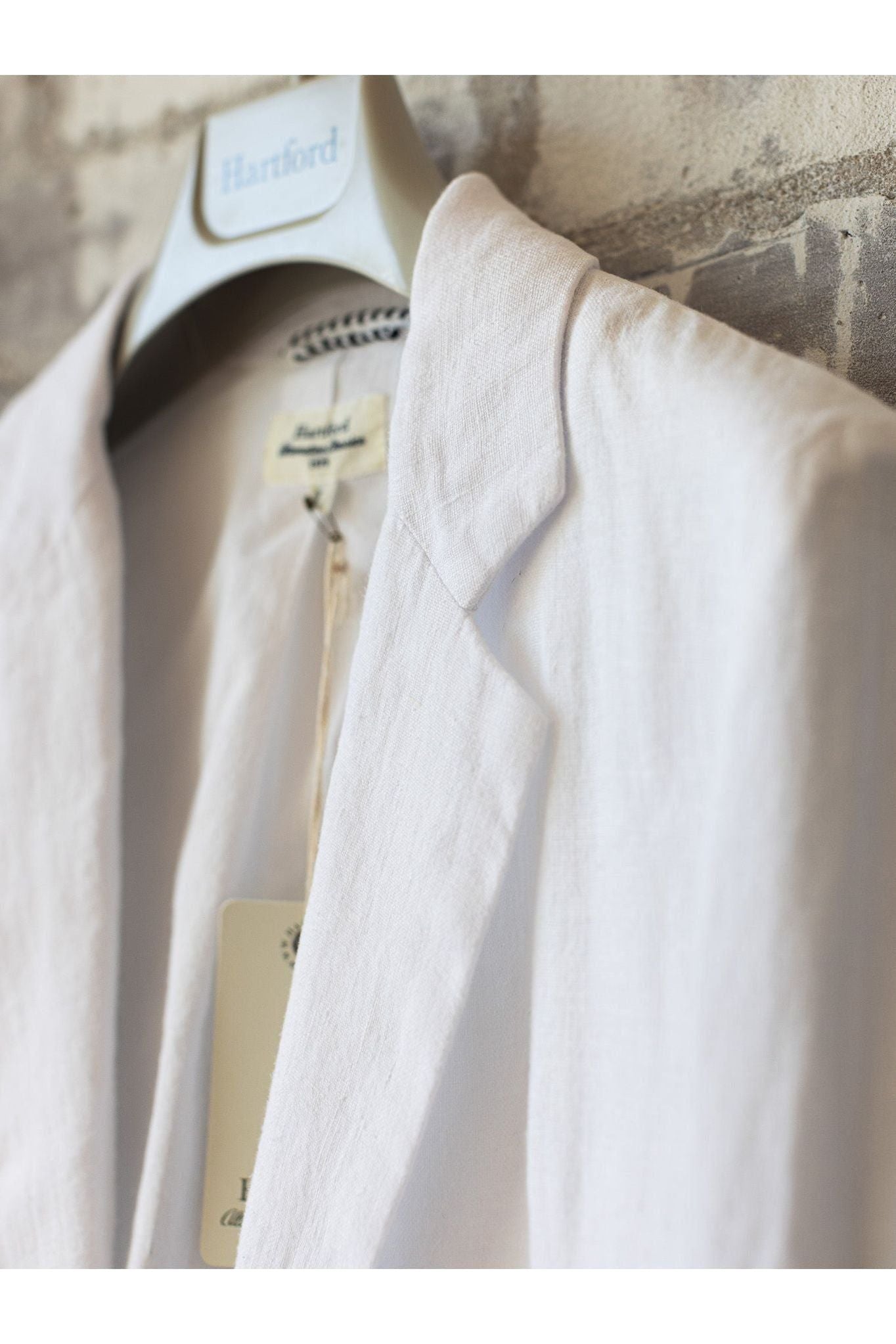 Virna Linen Jacket - White - DUNE + SALT