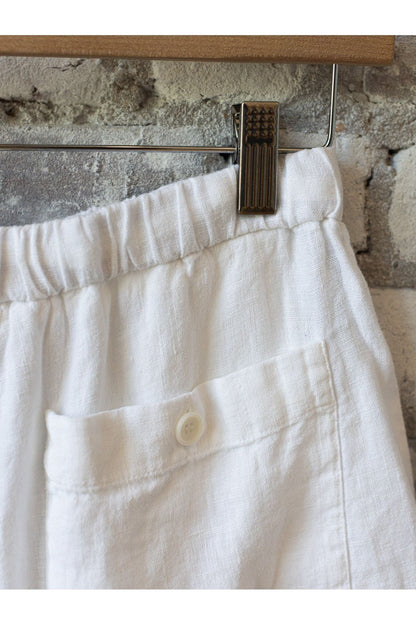 Soko Linen Short - White - DUNE + SALT