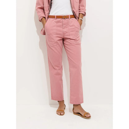 Neil Pant in Herringbone - Ash Rose - DUNE + SALT