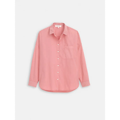 Jo Shirt in Cotton Poplin - Tulip - DUNE + SALT